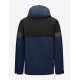 Luca, hardshell jas, waterdicht, marine-zwart Luca, hardshell jas, waterdicht, marine-zwart