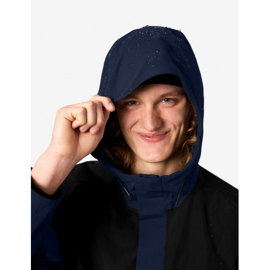 Luca, hardshell jas, waterdicht, marine-zwart Luca, hardshell jas, waterdicht, marine-zwart