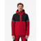 Luca, hardshell jas, waterdicht, rood-zwart