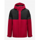 Luca, hardshell jas, waterdicht, rood-zwart Luca, hardshell jas, waterdicht, rood-zwart