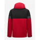 Luca, hardshell jas, waterdicht, rood-zwart Luca, hardshell jas, waterdicht, rood-zwart