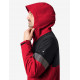 Luca, hardshell jas, waterdicht, rood-zwart Luca, hardshell jas, waterdicht, rood-zwart