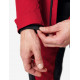 Luca, hardshell jas, waterdicht, rood-zwart Luca, hardshell jas, waterdicht, rood-zwart