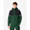 Luca, hardshell jas, waterdicht, groen-zwart