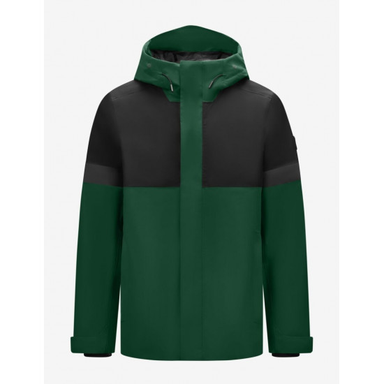 Luca, hardshell jas, waterdicht, groen-zwart Luca, hardshell jas, waterdicht, groen-zwart