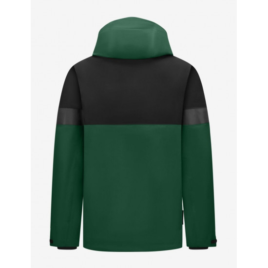 Luca, hardshell jas, waterdicht, groen-zwart Luca, hardshell jas, waterdicht, groen-zwart