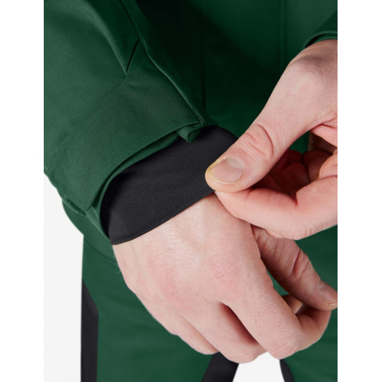Luca, hardshell jas, waterdicht, groen-zwart Luca, hardshell jas, waterdicht, groen-zwart