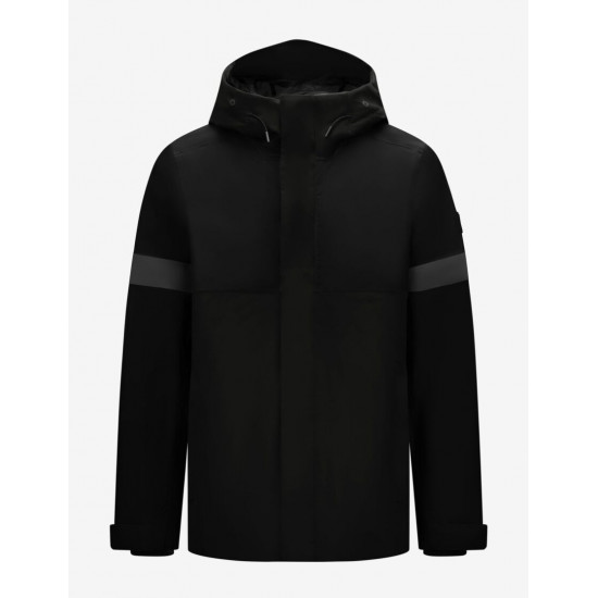 Luca, hardshell jas, waterdicht, zwart Luca, hardshell jas, waterdicht, zwart