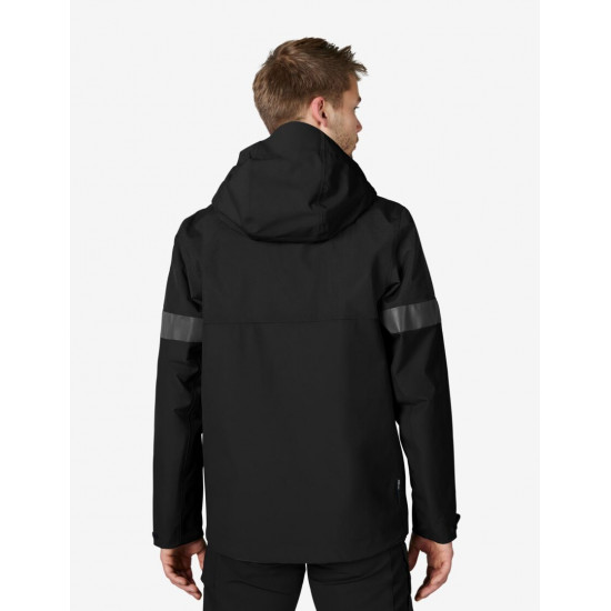Luca, hardshell jas, waterdicht, zwart Luca, hardshell jas, waterdicht, zwart