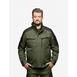 Lars, werkjas, winter, olijf-zwart Lars, werkjas, winter, olijf-zwart