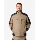 Lars, werkjas, winter, beige-zwart Lars, werkjas, winter, beige-zwart
