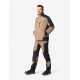 Lars, werkjas, winter, beige-zwart Lars, werkjas, winter, beige-zwart