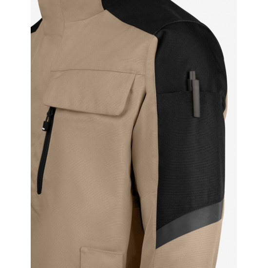Lars, werkjas, winter, beige-zwart Lars, werkjas, winter, beige-zwart