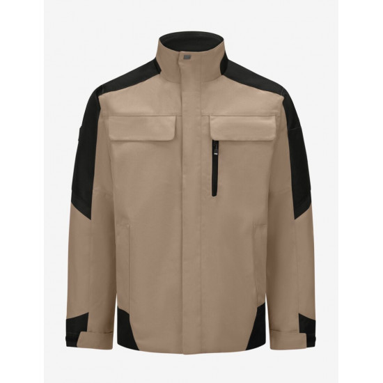 Lars, werkjas, winter, beige-zwart Lars, werkjas, winter, beige-zwart