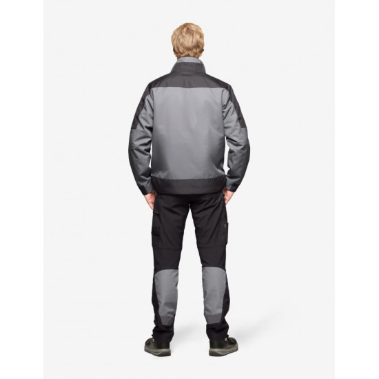 Lars, werkjas, winter, grijs-zwart Lars, werkjas, winter, grijs-zwart