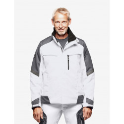 Lars, werkjas, winter, wit-antraciet Lars, werkjas, winter, wit-antraciet