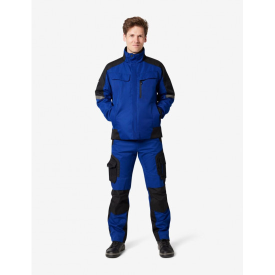 Lars, werkjas, winter, korenblauw-zwart Lars, werkjas, winter, korenblauw-zwart