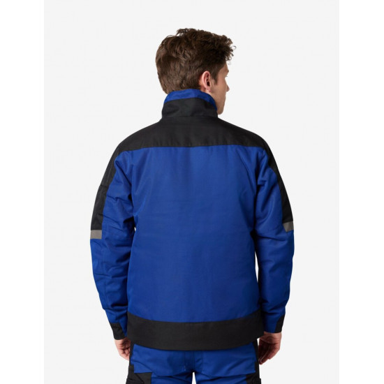 Lars, werkjas, winter, korenblauw-zwart Lars, werkjas, winter, korenblauw-zwart