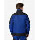 Lars, werkjas, winter, korenblauw-zwart Lars, werkjas, winter, korenblauw-zwart