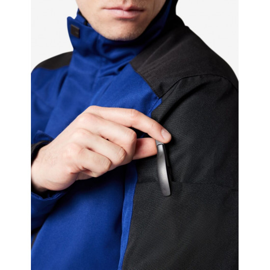 Lars, werkjas, winter, korenblauw-zwart Lars, werkjas, winter, korenblauw-zwart