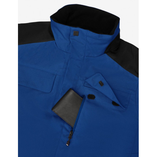 Lars, werkjas, winter, korenblauw-zwart Lars, werkjas, winter, korenblauw-zwart