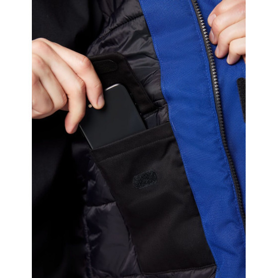 Lars, werkjas, winter, korenblauw-zwart Lars, werkjas, winter, korenblauw-zwart