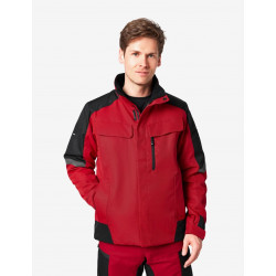 Lars, werkjas, winter, rood-zwart Lars, werkjas, winter, rood-zwart