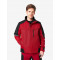 Lars, werkjas, winter, rood-zwart