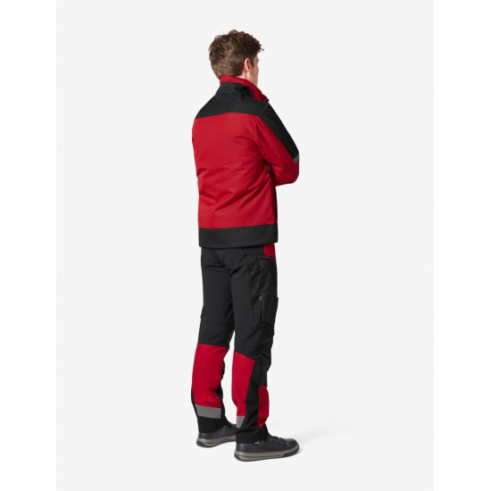 Lars, werkjas, winter, rood-zwart Lars, werkjas, winter, rood-zwart