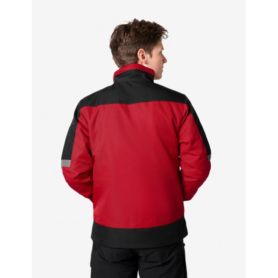 Lars, werkjas, winter, rood-zwart Lars, werkjas, winter, rood-zwart
