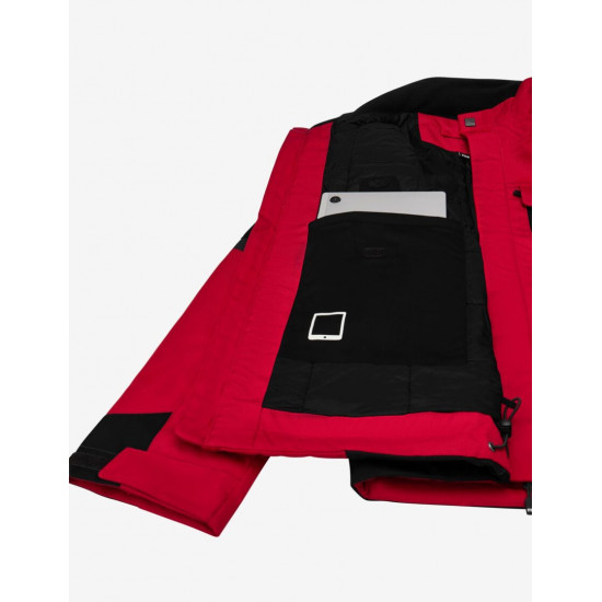 Lars, werkjas, winter, rood-zwart Lars, werkjas, winter, rood-zwart