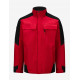 Lars, werkjas, winter, rood-zwart Lars, werkjas, winter, rood-zwart