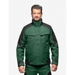 Lars, werkjas, winter, groen-zwart Lars, werkjas, winter, groen-zwart