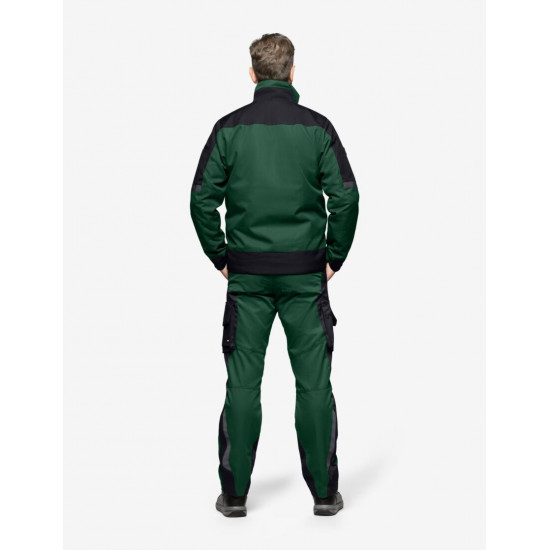 Lars, werkjas, winter, groen-zwart Lars, werkjas, winter, groen-zwart