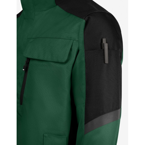 Lars, werkjas, winter, groen-zwart Lars, werkjas, winter, groen-zwart