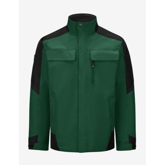 Lars, werkjas, winter, groen-zwart Lars, werkjas, winter, groen-zwart