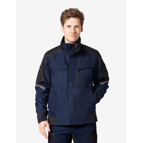 Lars, werkjas, winter, marine-zwart Lars, werkjas, winter, marine-zwart