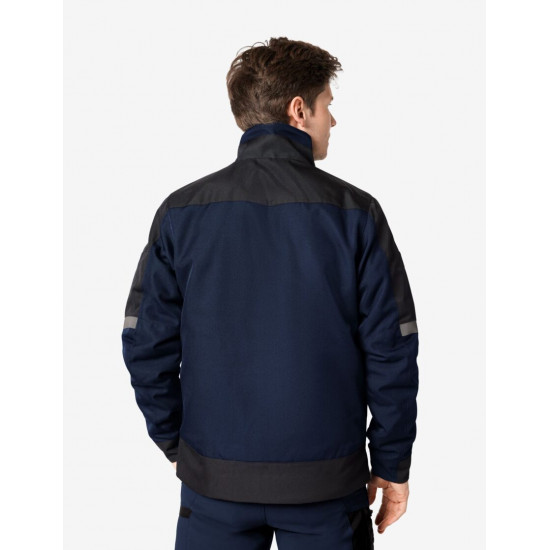 Lars, werkjas, winter, marine-zwart Lars, werkjas, winter, marine-zwart