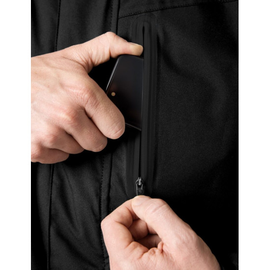 Mika, softshell jas, waterdicht, zwart Mika, softshell jas, waterdicht, zwart