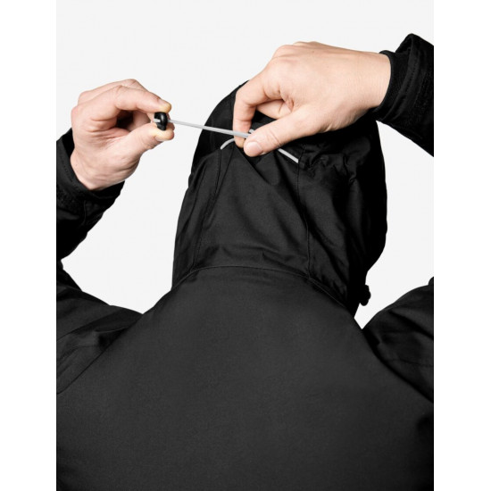 Mika, softshell jas, waterdicht, zwart Mika, softshell jas, waterdicht, zwart