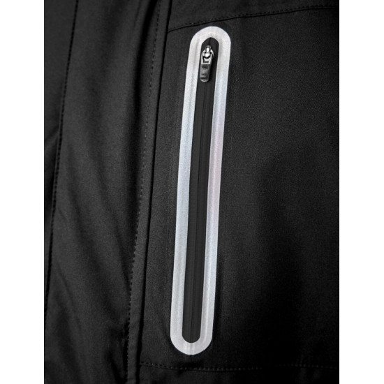 Mika, softshell jas, waterdicht, zwart Mika, softshell jas, waterdicht, zwart