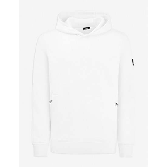 Bennet, Hoodie, wit Bennet, Hoodie, wit