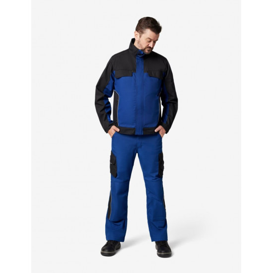 Bruno, werkbroek, korenblauw-zwart Bruno, werkbroek, korenblauw-zwart