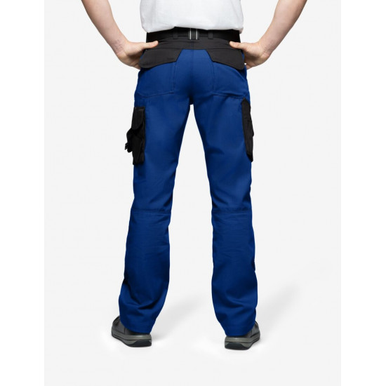 Bruno, werkbroek, korenblauw-zwart Bruno, werkbroek, korenblauw-zwart