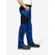 Bruno, werkbroek, korenblauw-zwart Bruno, werkbroek, korenblauw-zwart
