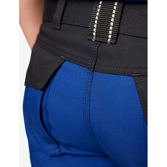 Bruno, werkbroek, korenblauw-zwart Bruno, werkbroek, korenblauw-zwart