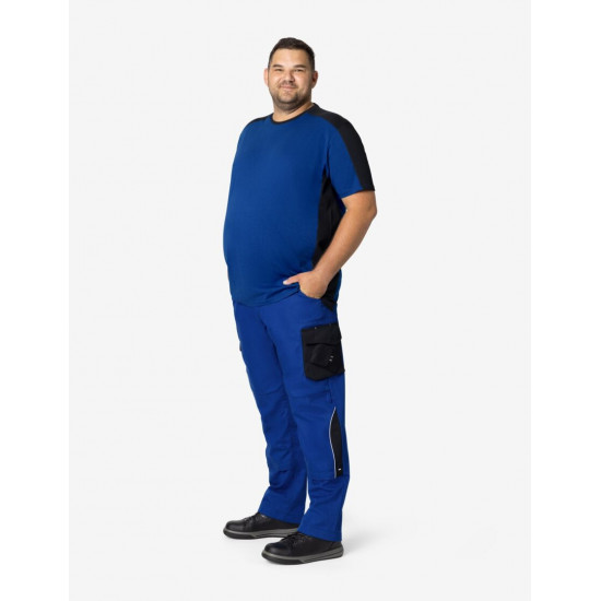 Bruno, werkbroek, korenblauw-zwart Bruno, werkbroek, korenblauw-zwart