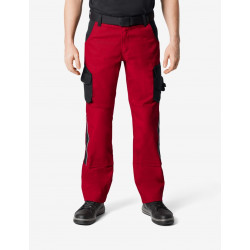 Bruno, werkbroek, rood-zwart Bruno, werkbroek, rood-zwart