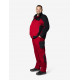 Bruno, werkbroek, rood-zwart Bruno, werkbroek, rood-zwart