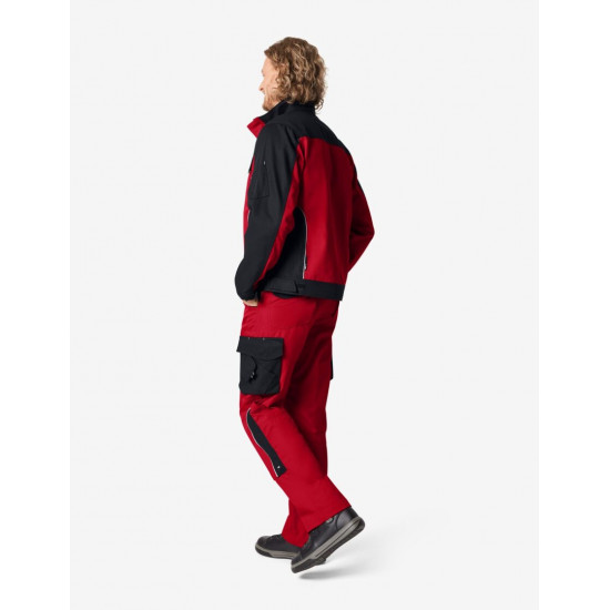 Bruno, werkbroek, rood-zwart Bruno, werkbroek, rood-zwart